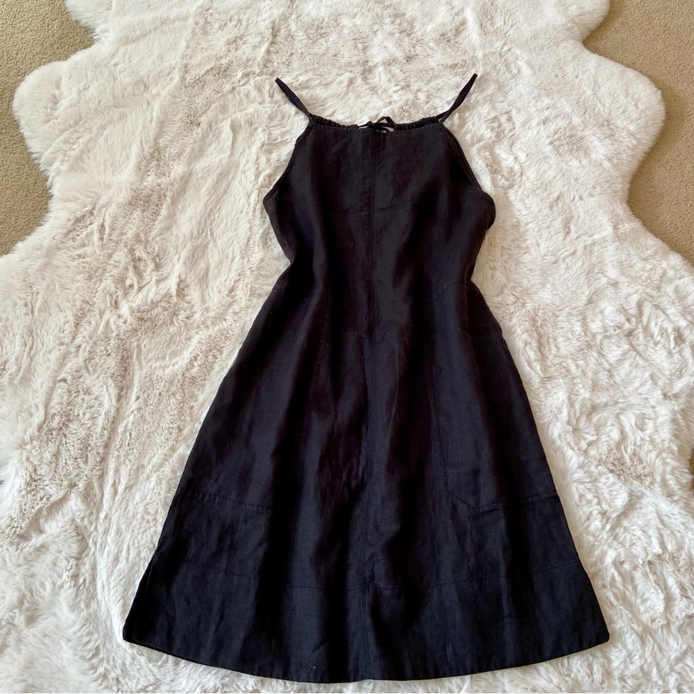 NWT Everlane Linen Apron Dress